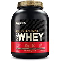 Optimum Nutrition ON Gold Standard 100% Whey Proteína en Polvo- Glutamina y Aminoácidos Naturales- BCAA- Double Rich…